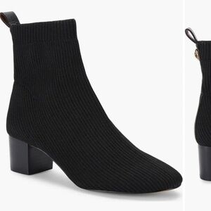 New Kurt Geiger London Elmer Black Knit Bootie (Women)